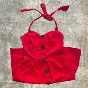 Y2k Ruby Rox Halter Mini Dress